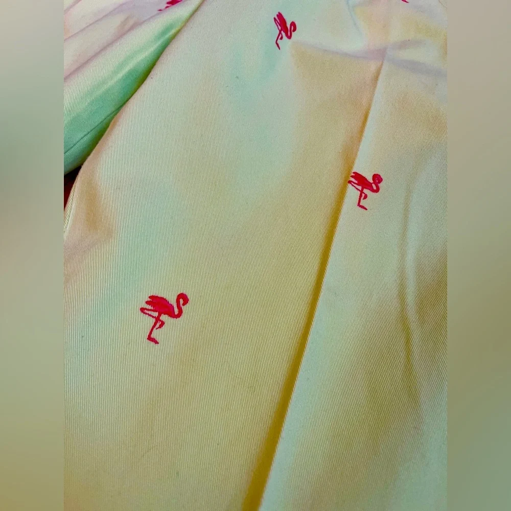 Polo by Ralph Lauren Men's Lime Flamingo Chinos 38x32 - Picture 4 of 5